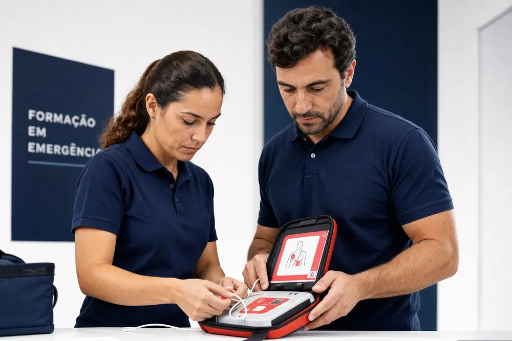 Equipa CardioPro especializada em formação SBV-DAE