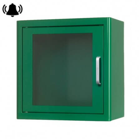 Armário ARKY metal verde com alarme