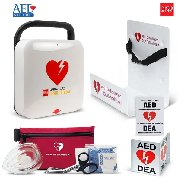 Desfibrilhador semiautomático LIFEPAK CR2 USB Semi